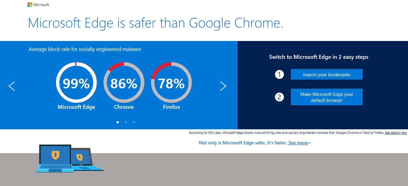 Is Edge safer than Mozilla?